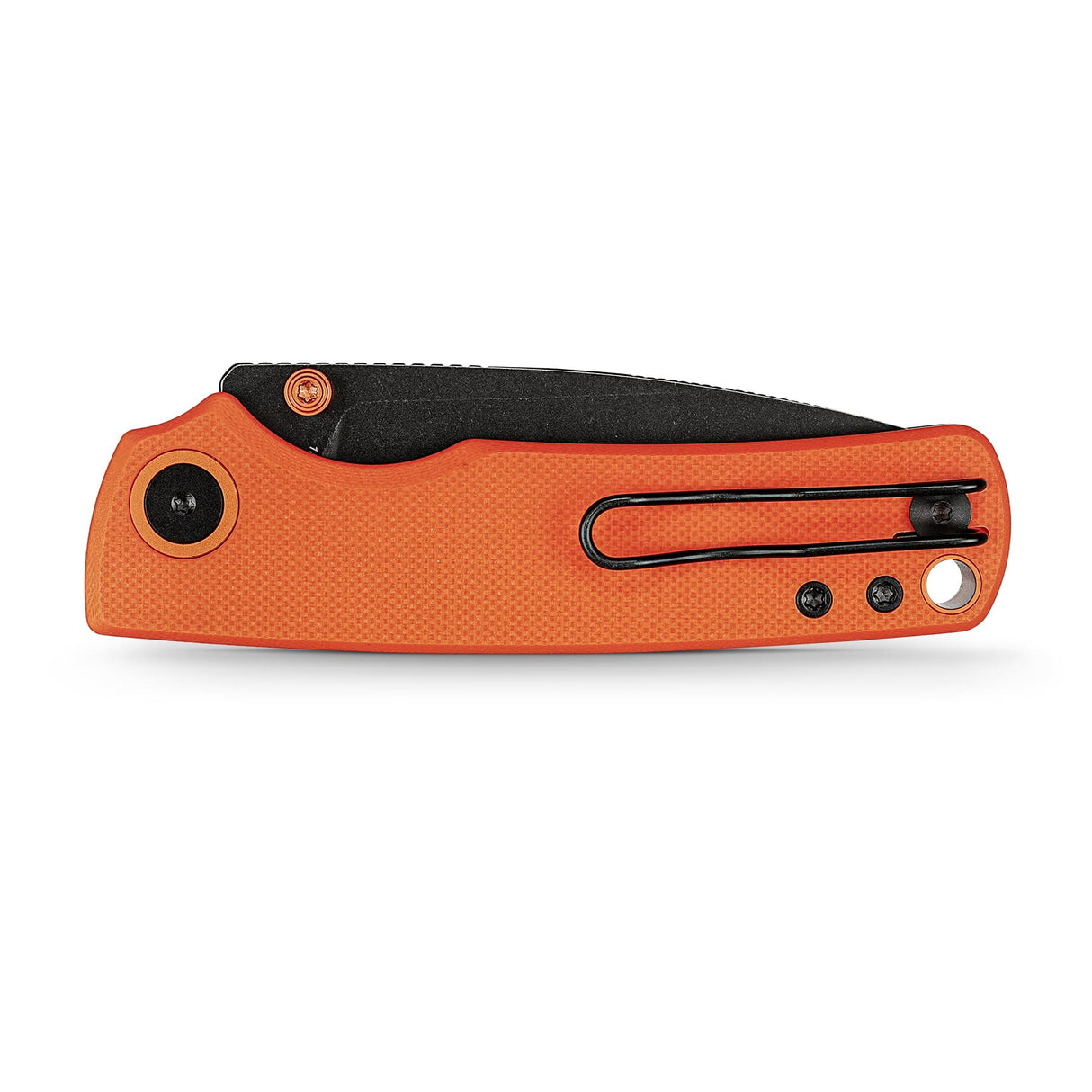 Porcupine Thumb Stud | Orange G10 + Blackwash 14C28N - A2628
