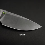 Porcupine TiSlim | Ti + Satin 154CM - A4801