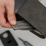 Porcupine TiSlim | Ti + Satin 154CM - A4801