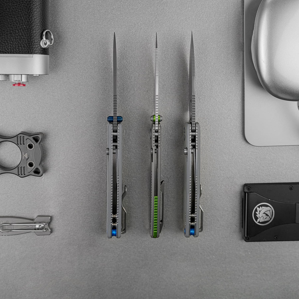 Porcupine TiSlim | Ti + Satin 154CM - A4801