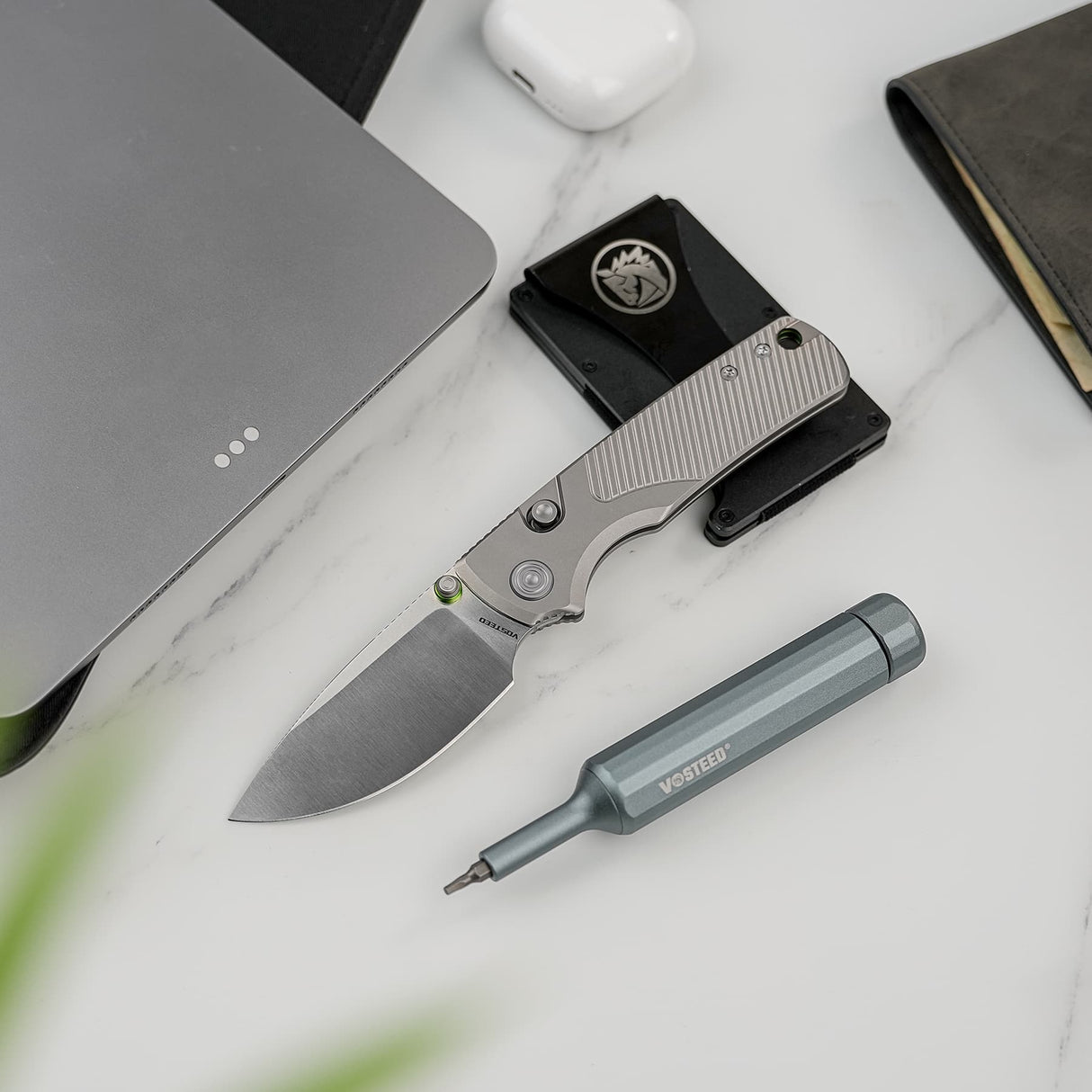 Porcupine TiSlim | Ti + Satin 154CM - A4801