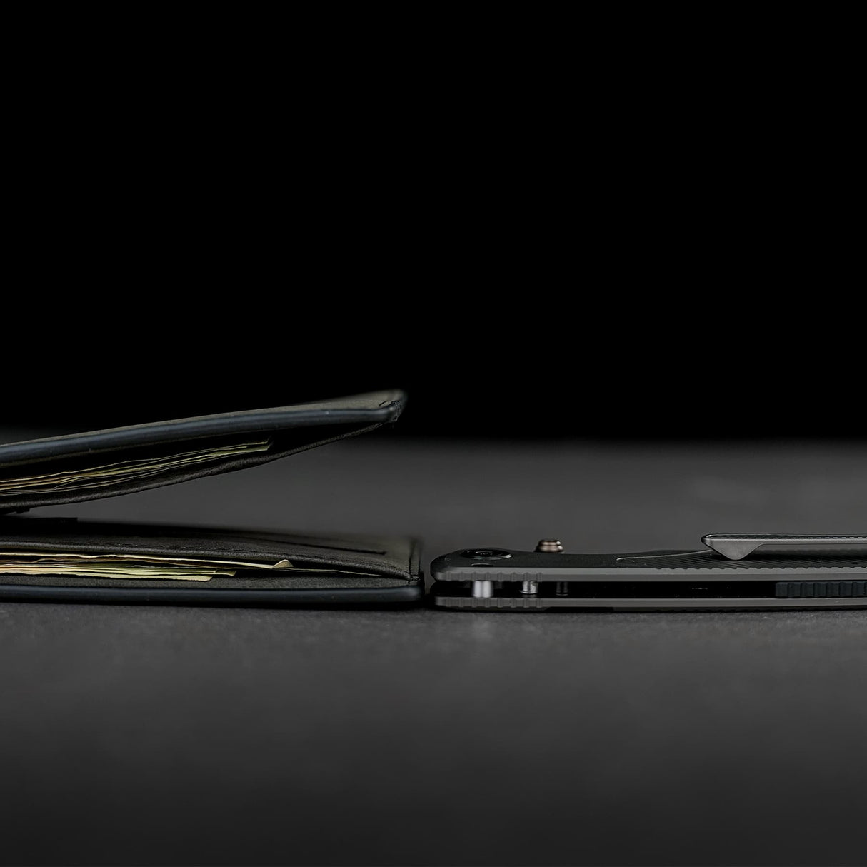 Porcupine TiSlim | Dim Grey Ti + Blackwash 154CM - A4804