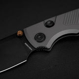 Porcupine TiSlim | Dim Grey Ti + Blackwash 154CM - A4804