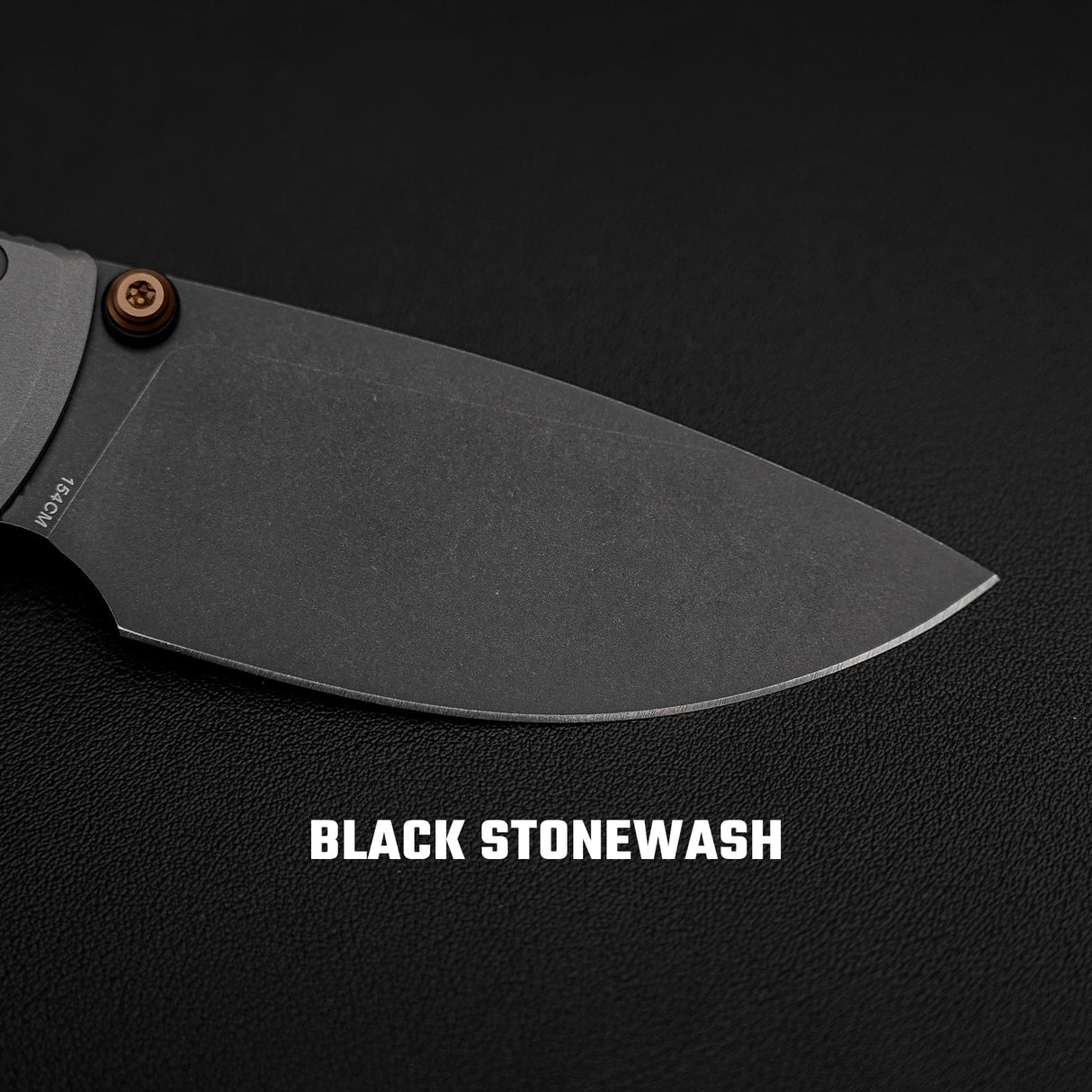 Porcupine TiSlim | Dim Grey Ti + Blackwash 154CM - A4804