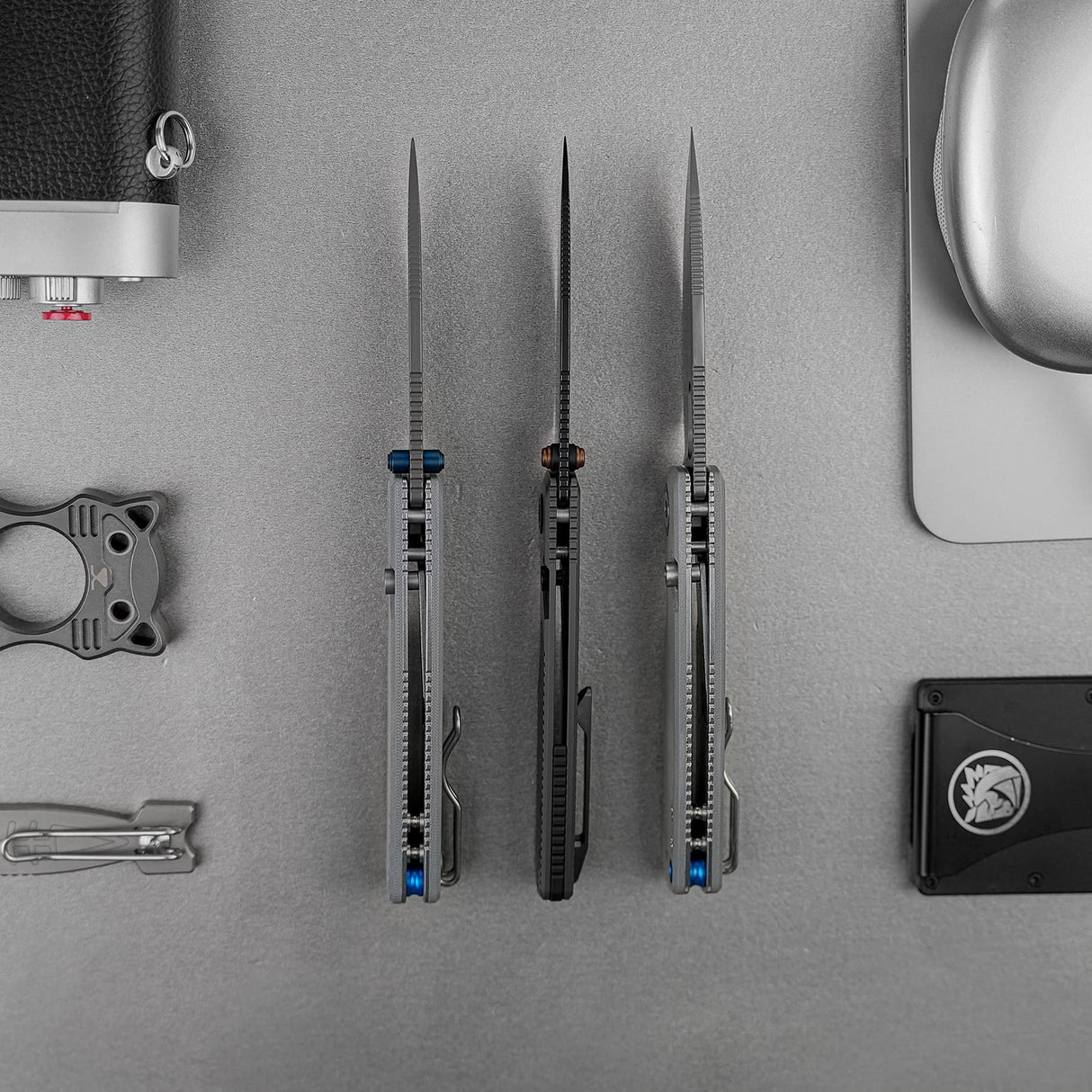 Porcupine TiSlim | Dim Grey Ti + Blackwash 154CM - A4804