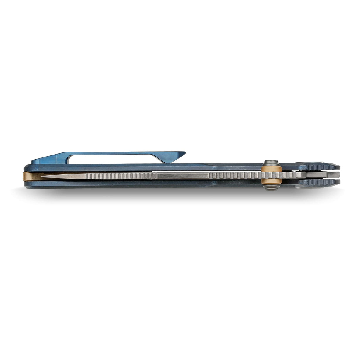 Porcupine TiSlim | Blue Ti + Satin S90V