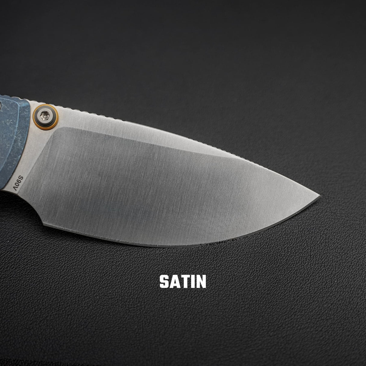 Porcupine TiSlim | Blue Ti + Satin S90V