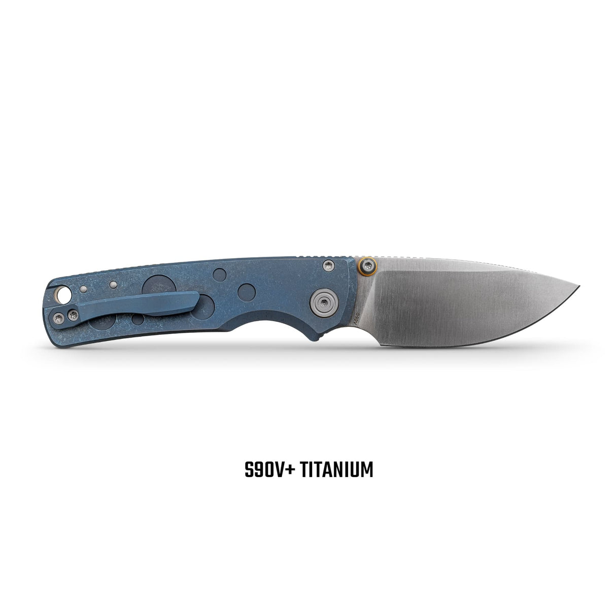Porcupine TiSlim | Blue Ti + Satin S90V