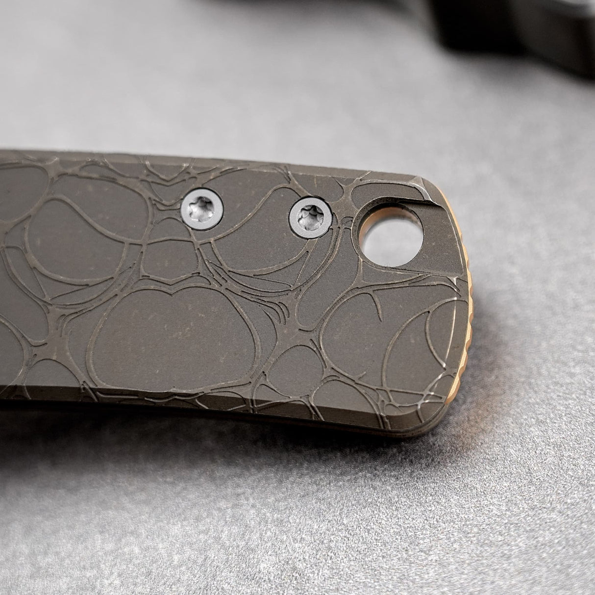 Porcupine TiSlim | Acid Wash Copper Ti + Acid Stonewash S90V - A4811
