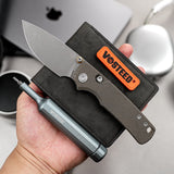 Porcupine TiSlim | Acid Wash Copper Ti + Acid Stonewash S90V - A4811