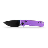 Porcupine TiSlim | Rebecca Purple Ti + Blackwash 154CM - A4812