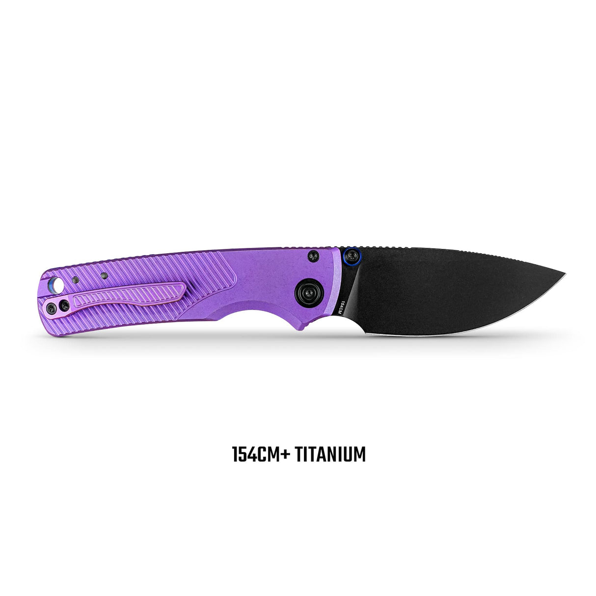 Porcupine TiSlim | Rebecca Purple Ti + Blackwash 154CM - A4812