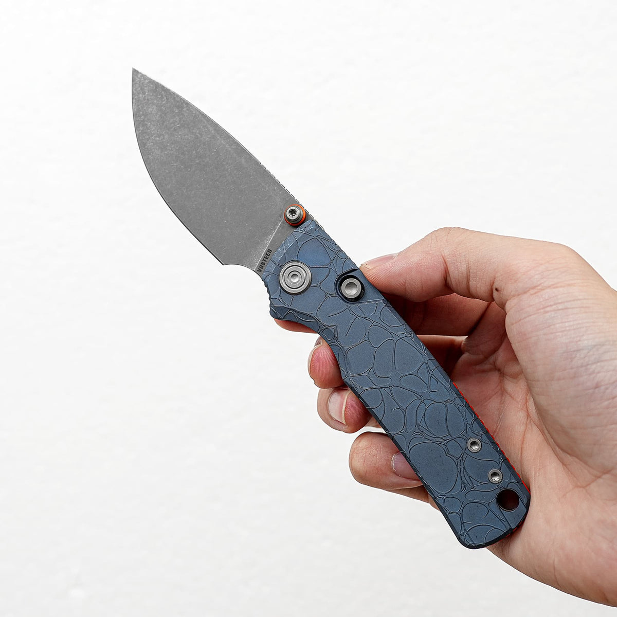 Porcupine TiSlim | Acid Wash Blue Ti + Acid Stonewash S90V - A4814