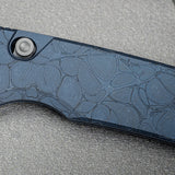 Porcupine TiSlim | Acid Wash Blue Ti + Acid Stonewash S90V - A4814
