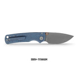 Porcupine TiSlim | Acid Wash Blue Ti + Acid Stonewash S90V - A4814