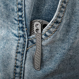 Porcupine TiSlim | Acid Wash Gray Ti + Acid Stonewash 154CM - A4820