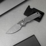 Porcupine TiSlim | Acid Wash Gray Ti + Acid Stonewash 154CM - A4820