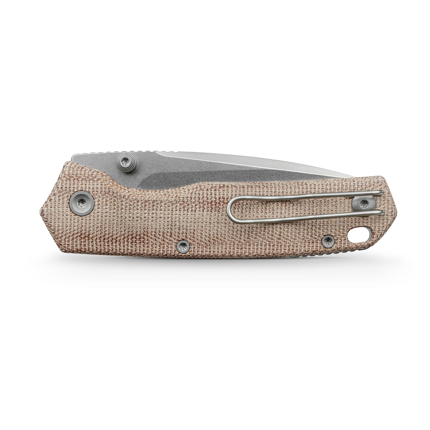 Psyop 299 | Natural Norplex UltreX Micarta™ + Stonewash S35VN - A2229
