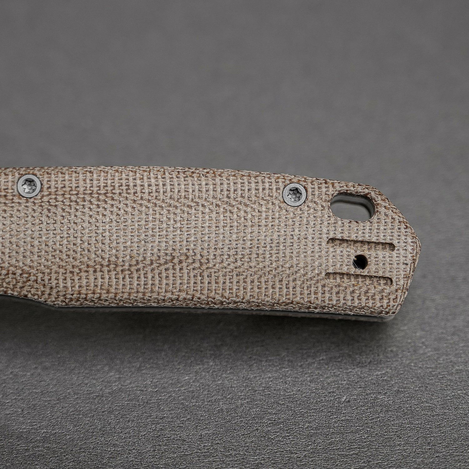 Psyop 299 | Natural Norplex UltreX Micarta™ + Stonewash S35VN - A2229