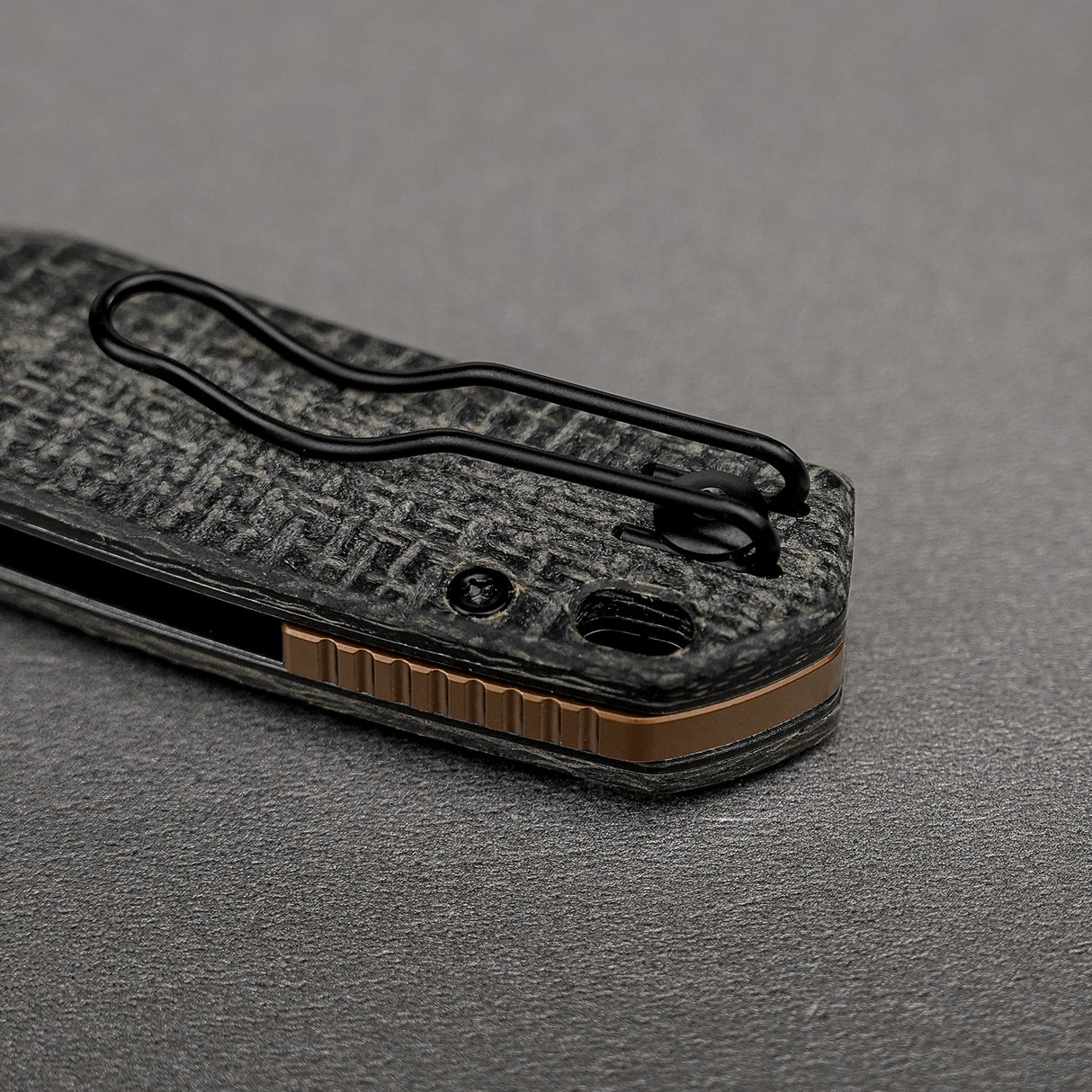 Psyop 299 | Black Norplex UltreX Micarta™ + Destroyer Grey S35VN - A2230