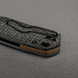 Psyop 299 | Black Norplex UltreX Micarta™ + Destroyer Grey S35VN - A2230