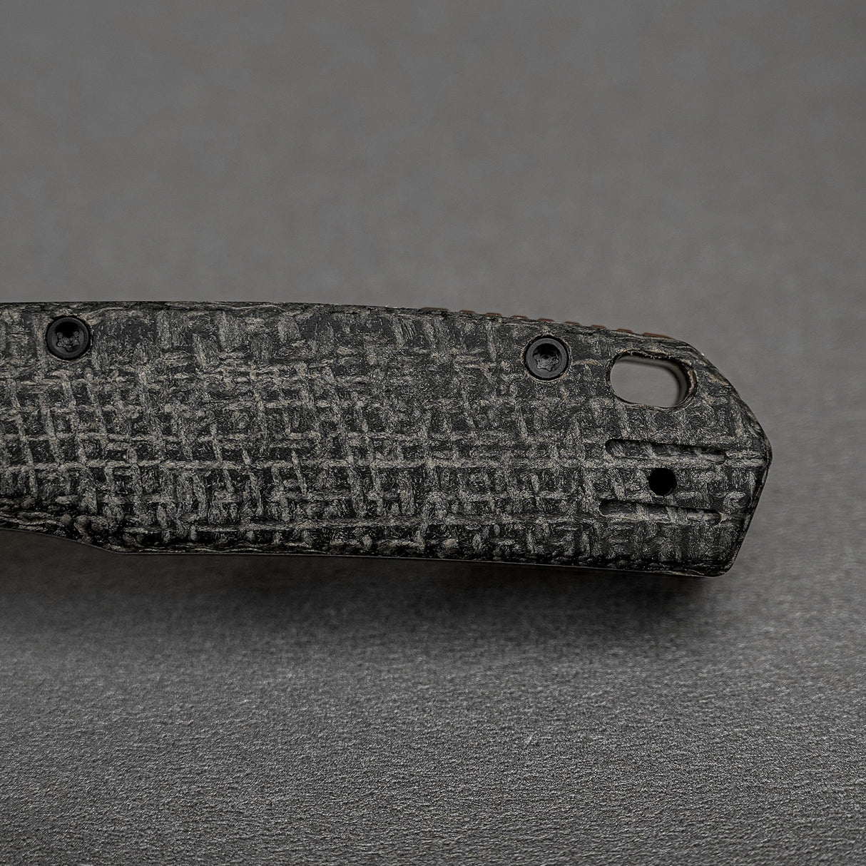 Psyop 299 | Black Norplex UltreX Micarta™ + Destroyer Grey S35VN - A2230