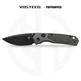Psyop 299 | Black Norplex UltreX Micarta™ Ti Bolster + Blackwash S35VN - A2233