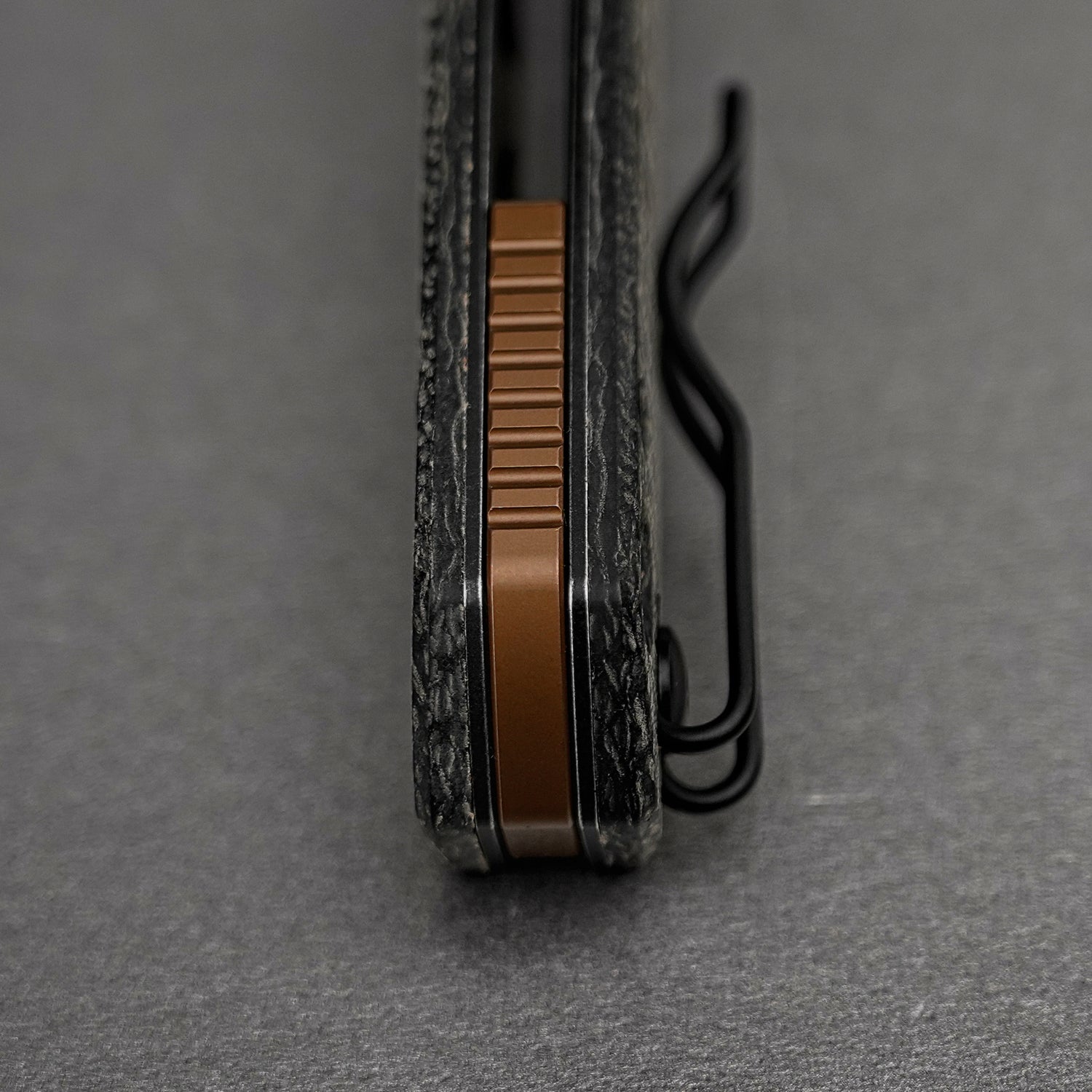 Psyop 299 | Black Norplex UltreX Micarta™ Ti Bolster + Blackwash S35VN - A2233