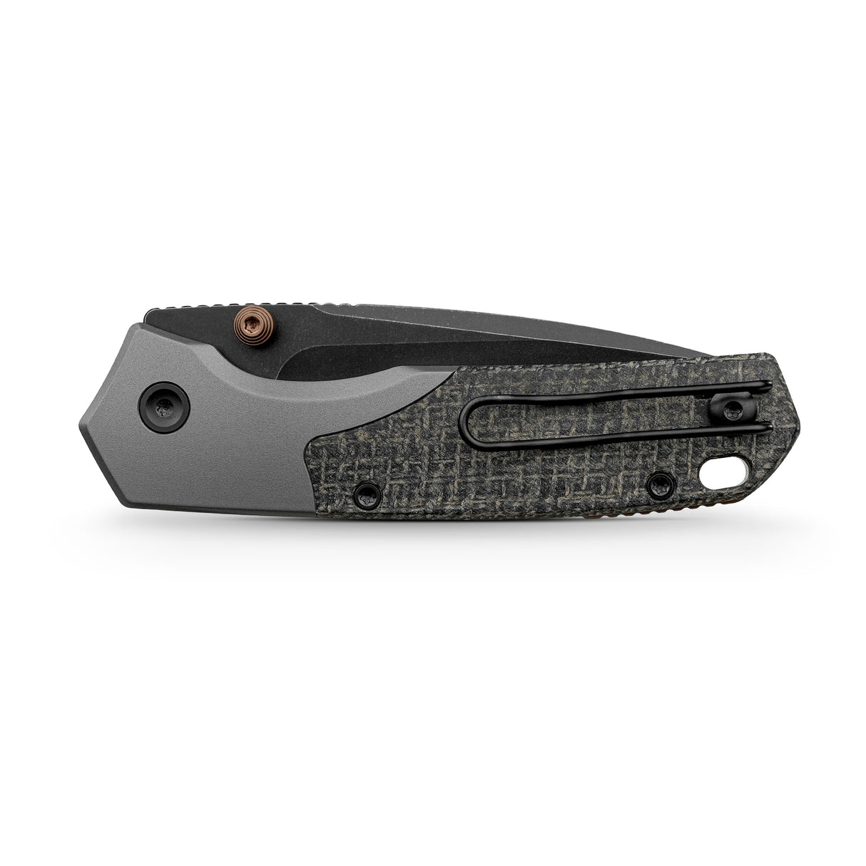 Psyop 299 | Black Norplex UltreX Micarta™ Ti Bolster + Blackwash S35VN - A2233