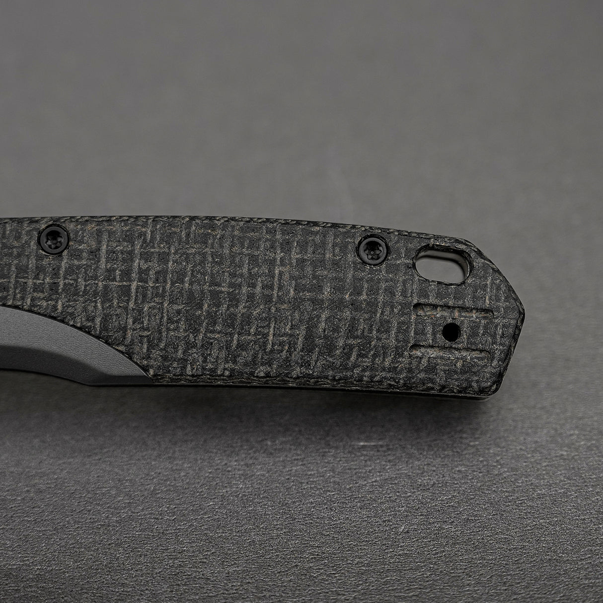 Psyop 299 | Black Norplex UltreX Micarta™ Ti Bolster + Blackwash S35VN - A2233