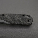 Psyop 299 | Black Norplex UltreX Micarta™ Ti Bolster + Blackwash S35VN - A2233
