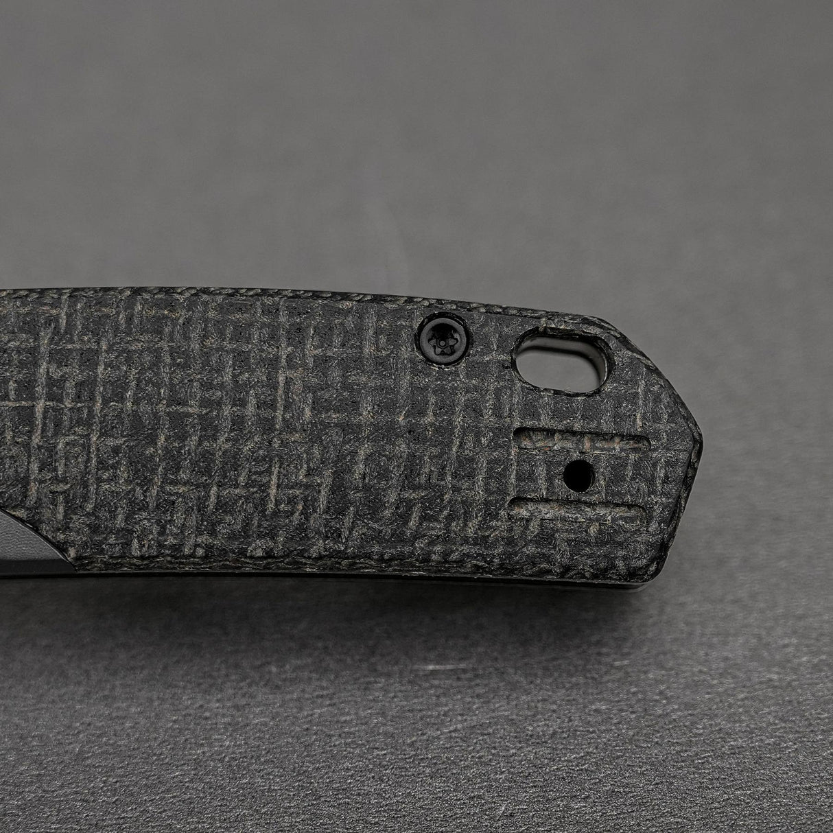 Psyop 299 | Black Norplex UltreX Micarta™ Ti Bolster + Blackwash S35VN - A2233