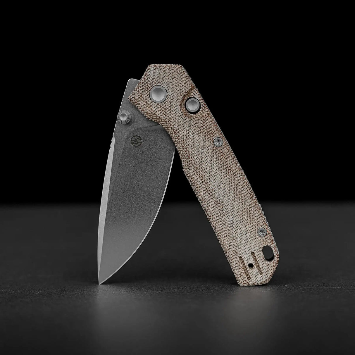 Psyop 299 | Natural Norplex UltreX Micarta™ + Stonewash S35VN - A2229