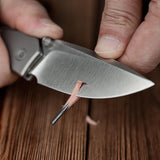 Psyop 299 | Green Micarta + Satin S35VN - A2218