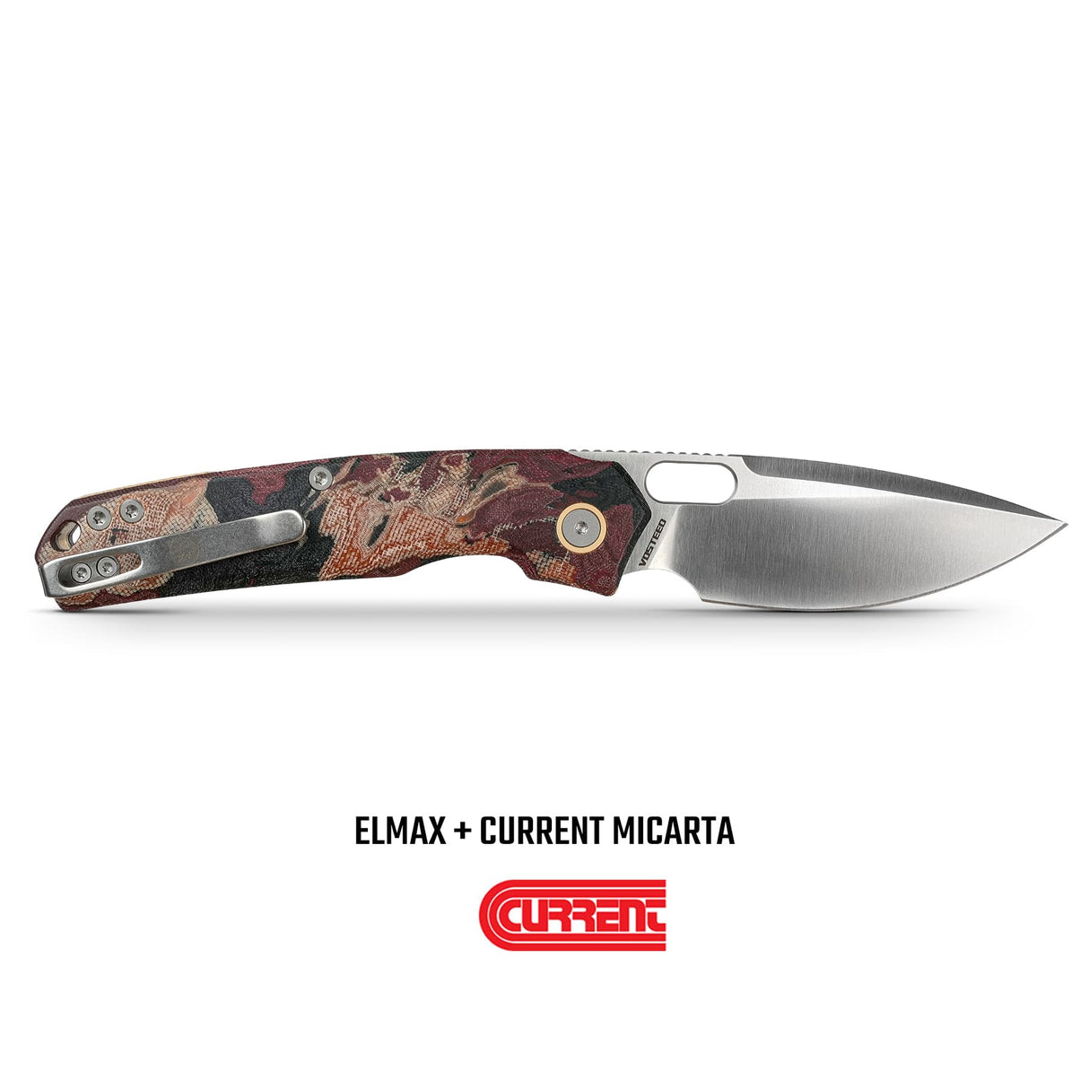 Psyop | Current Micarta + Satin Elmax - A2234