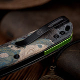 Psyop | Current Micarta + Blackwash Elmax - A2235