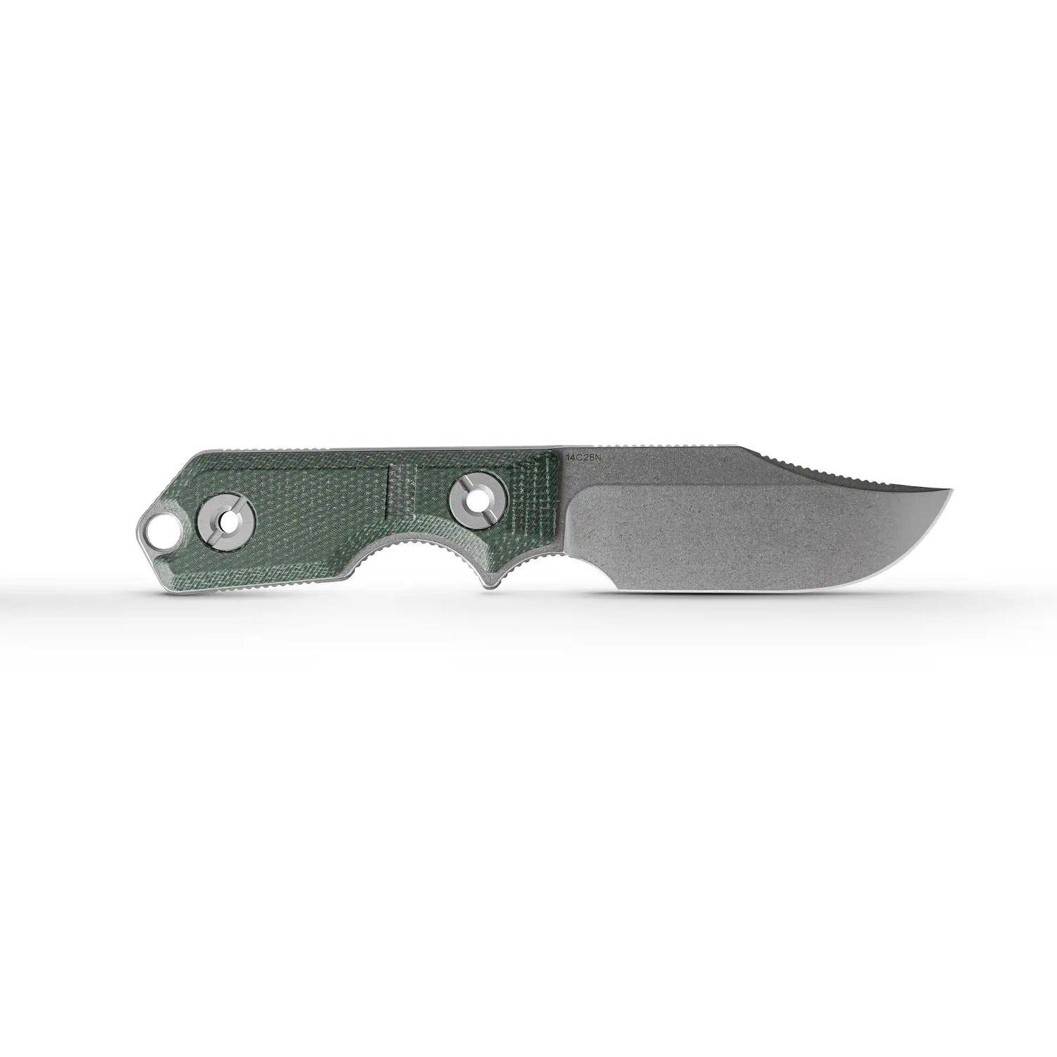 Quokka - Fixed Blade | Green Micarta + 14C289 - D0601