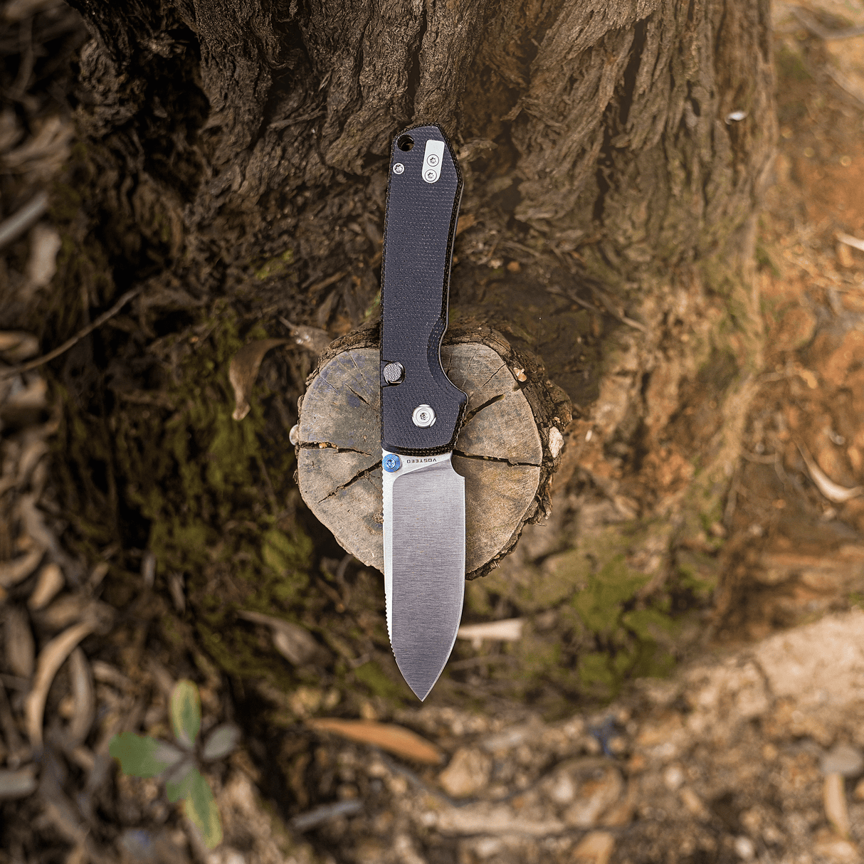 Raccoon 2.0 - Top Liner Lock | Black Micarta + 14C28N Drop Point - A2903