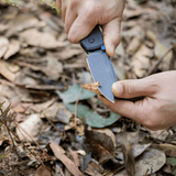 Raccoon 2.0 - Top Liner Lock | Black Micarta + 14C28N Drop Point - A2903