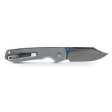 Raccoon  2.0- Top Liner Lock | Grey G10 + Destroyer Grey 14C28N Bowie - A2918
