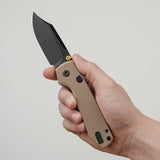 Raccoon 2.0 - Top Liner Lock | Sand G10 + 14C28N Bowie - A2927