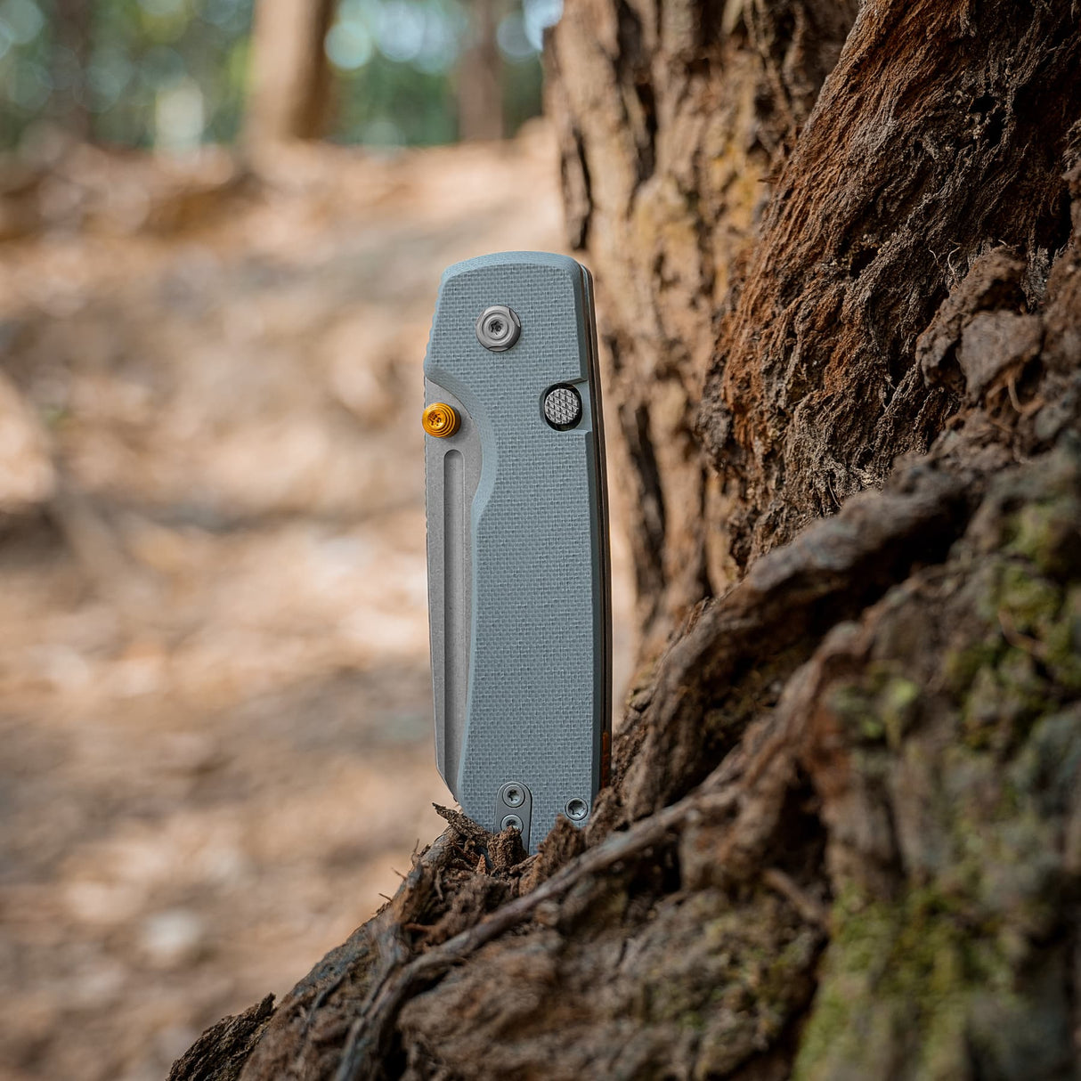 Raccoon 2.0 Top Liner Lock | Grey G10 + Stonewash 14C28N Sheepsfoot - A2930