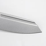 Raccoon 2.0 Top Liner Lock | Grey G10 + Stonewash 14C28N Sheepsfoot - A2930