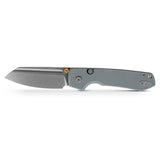Raccoon 2.0 Top Liner Lock | Grey G10 + Stonewash 14C28N Sheepsfoot - A2930