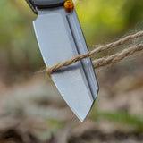 Raccoon 2.0 Top Liner Lock | Grey G10 + Stonewash 14C28N Sheepsfoot - A2930