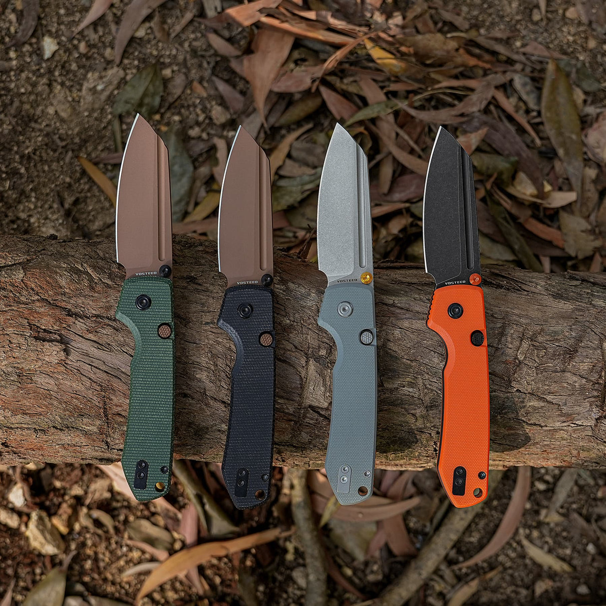 Raccoon 2.0 Top Liner Lock | Orange G10 + Blackwash 14C28N Sheepsfoot - A2931