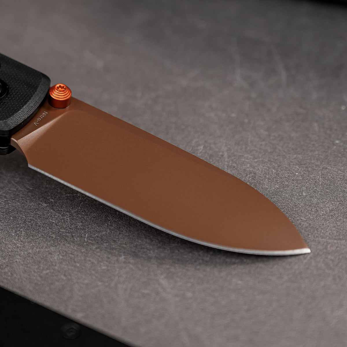 Raccoon Crossbar 2.0 ModSwap™ | Black G10 + Copper Dune Nitro-V - A4901