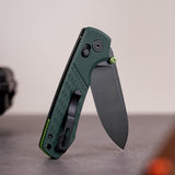 Raccoon Crossbar 2.0 ModSwap™ | Green G10 + Blackwash Nitro-V - A4902