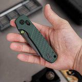 Raccoon Crossbar 2.0 ModSwap™ | Green G10 + Blackwash Nitro-V - A4902