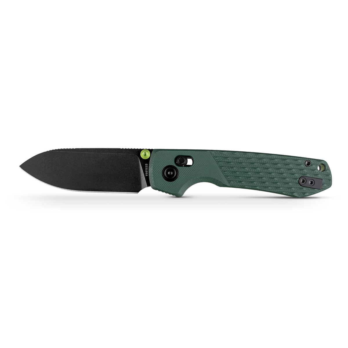 Raccoon Crossbar 2.0 ModSwap™ | Green G10 + Blackwash Nitro-V - A4902